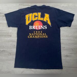 Vintage 1995 NCAA National Champions UCLA Bruins Basketball Shirt Men’s Large